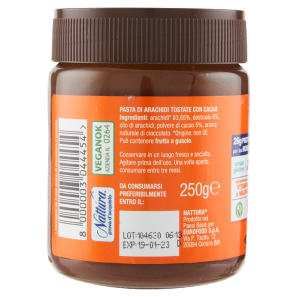Náttúra 26 Protein Sport Peanut Butter & Cacao 250 g