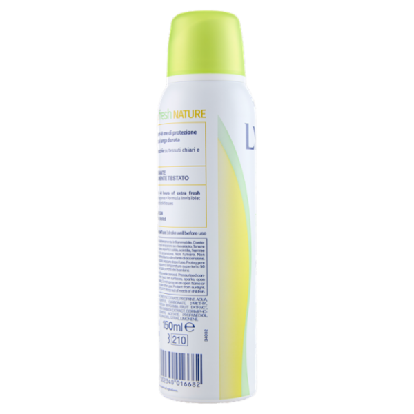 Lycia fresh Nature con Bergamotto e Zenzero deo spray 150 ml