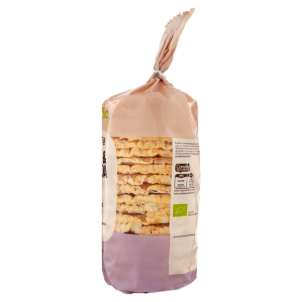 Consilia Gallette di Mais e Quinoa a Basso Contenuto di Grassi Biologiche 120 g