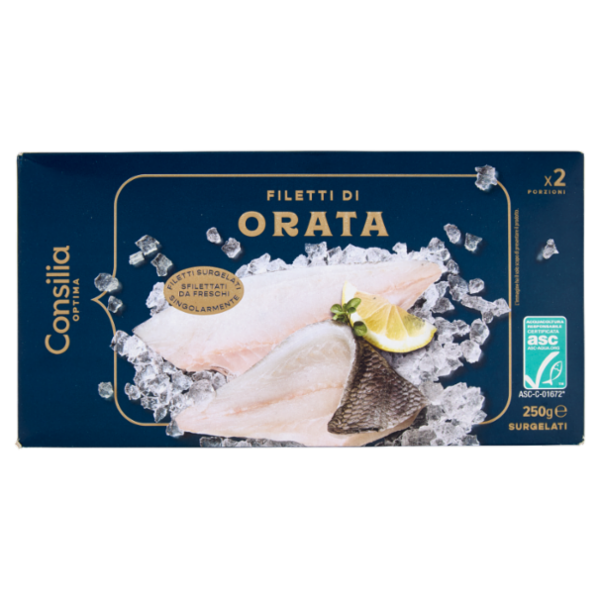 Consilia Optima Filetti di Orata Surgelati 250 g