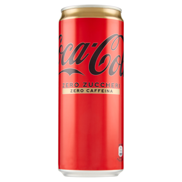 COCA-COLA Zero Zuccheri Senza Caffeina 330 ml (lattina)