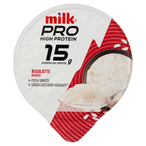 milk Pro High Protein 15g Risolatte Bianco 160 g