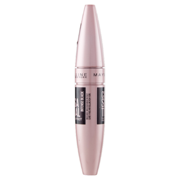 Maybelline New York Mascara Ciglia Sensazionali, Volumizzante, Intense Black, 9.5 ml