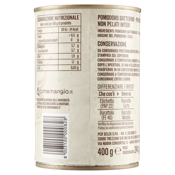 Selex Pomodorini Datterini 400 g