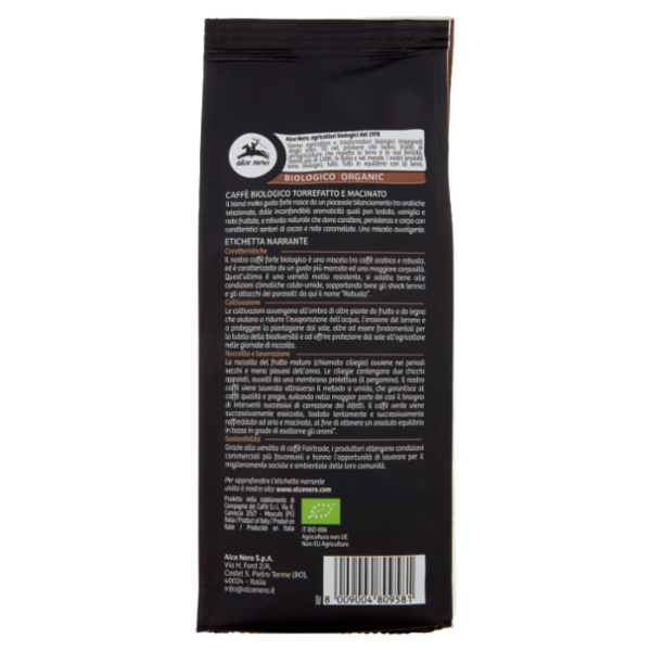 alce nero Caffè Gusto Forte Moka 250 g