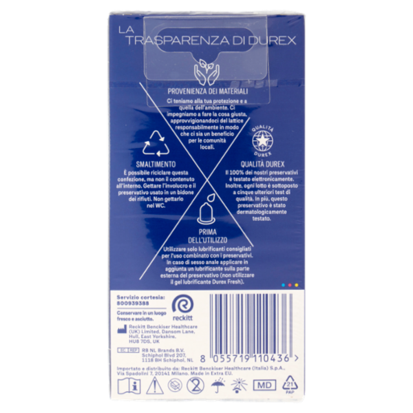 Durex Preservativi Settebello Jeans, 10 Profilattici
