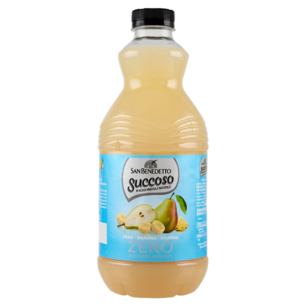 San Benedetto Succoso Zero Pera Banana Ananas 0,90 L