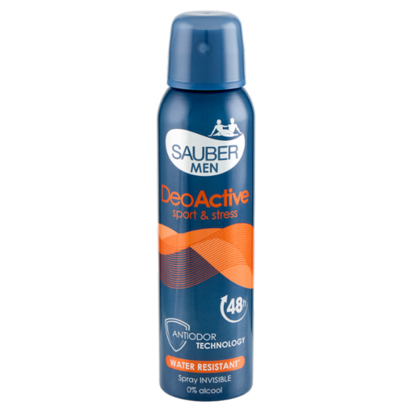 Sauber Men DeoActive sport & stress Spray 150 ml