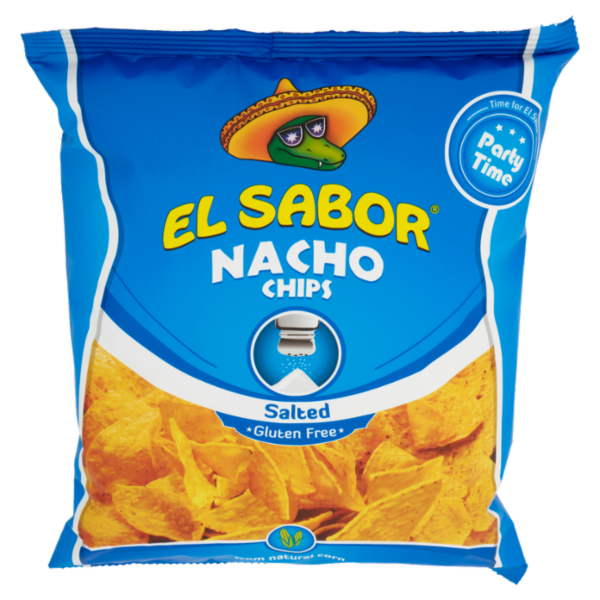 El Sabor Nacho Chips Salted 225 g