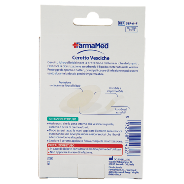 FarmaMed Cerotto Vesciche 2 Formati 6 pz