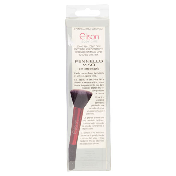 elison Body Care Professional Make Up Pennello viso per terre e ciprie