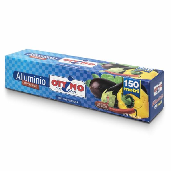 Rotolo alluminio professionale 150 metri Ottimo