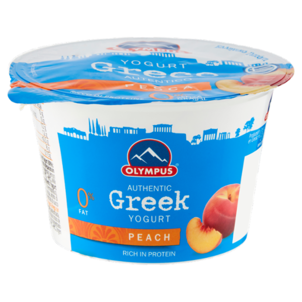 Olympus Yogurt Greco Autentico Pesca 0% Senza Grassi 150 g