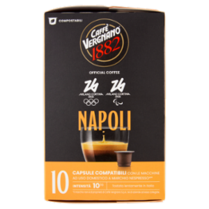Caffè Vergnano 1882 Napoli Capsule Compatibili Nespresso* 10 x 5 g