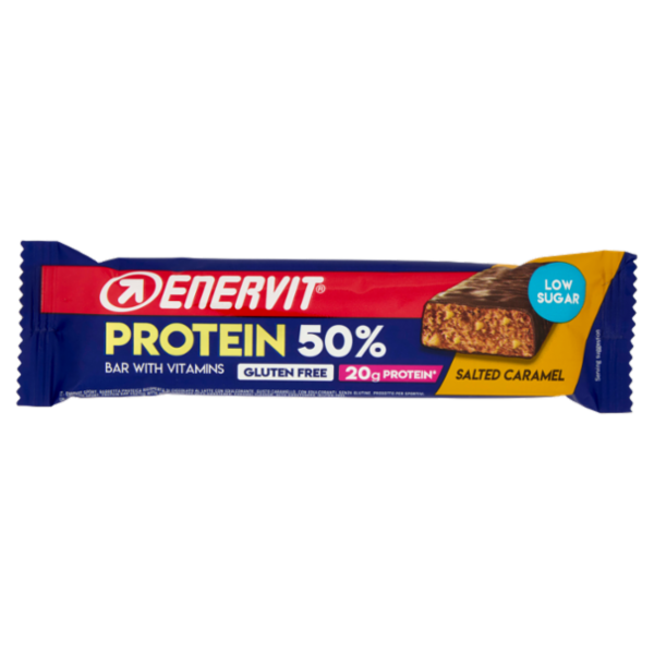 Enervit Protein 50% Bar with Vitamins Salted Caramel 40 g