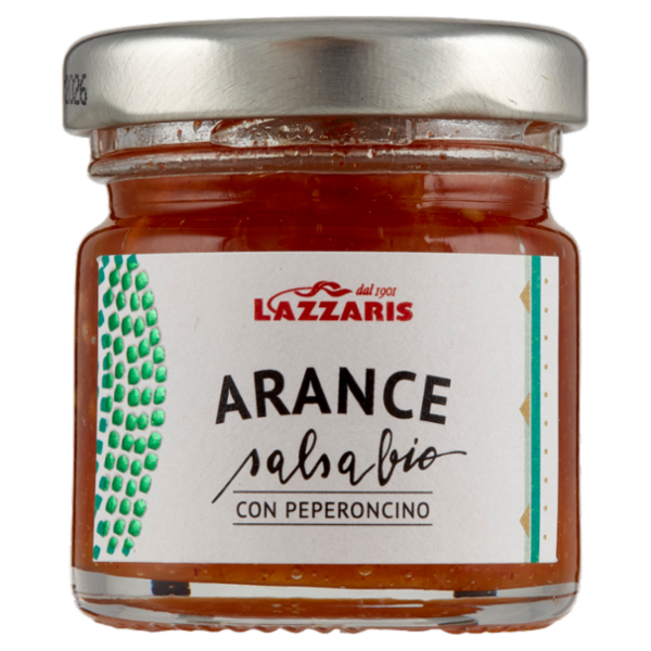 Lazzaris Arance salsa bio con Peperoncino 40 g