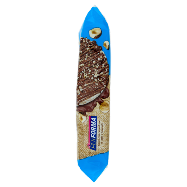 Performa Snack gallette con cioccolato al latte e nocciole, 84 kcal per snack - 8 x 17,75 g