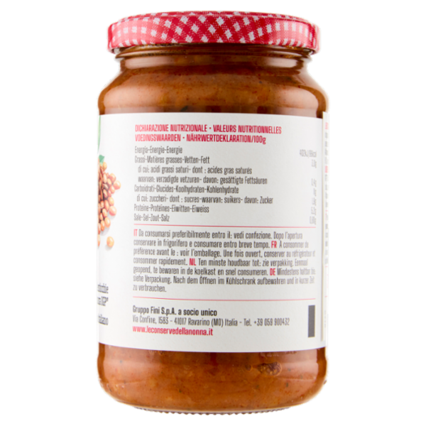 Le Conserve della Nonna Lenticchie al Pomodoro 360 g
