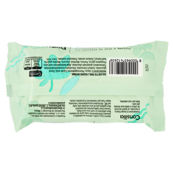 Consilia Salviettine Igiene Intima Rinfrescanti 12 pezzi