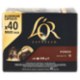 L'Or Espresso Forza 9- 40 Capsule Caffè Compatibili con Macchine Nespresso*® Original 208g