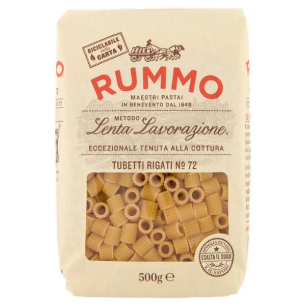 Rummo Tubetti Rigati N° 72 500 g