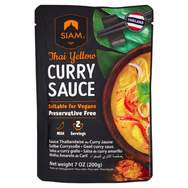 Siam Thai Yellow Curry Sauce 200 g