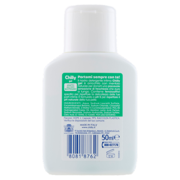 Chilly gel Detergente Intimo 50 ml