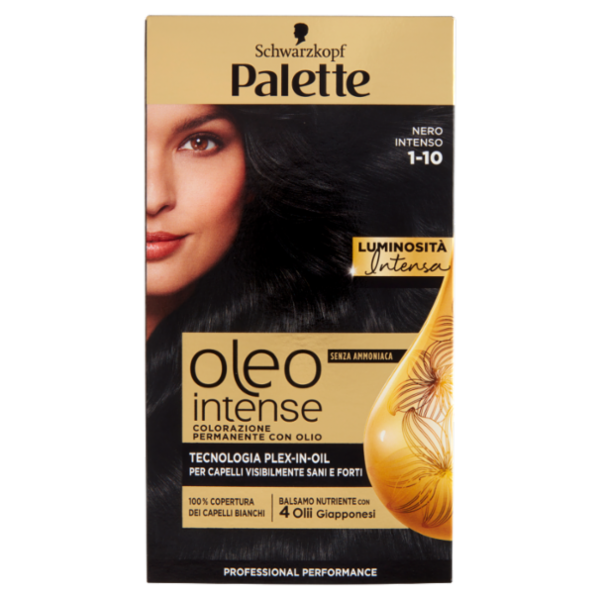 Palette oleo intense Nero Intenso 1-10