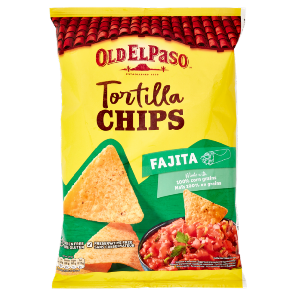 Old El Paso Tortilla Chips Fajita 185 g