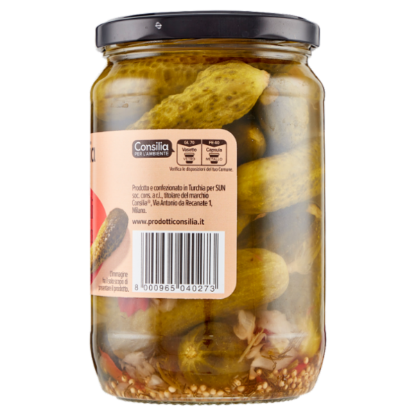 Consilia Cetrioli Gurken in Agrodolce 680 g