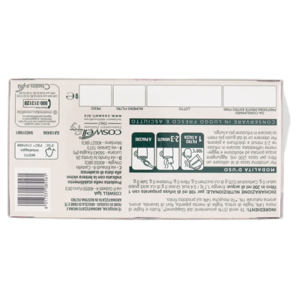 L'Angelica Japanese Ritual Tea Tè Houjicha Aromatizzato Mora e Fiori di Ciliegio 15 Filtri 22,5g