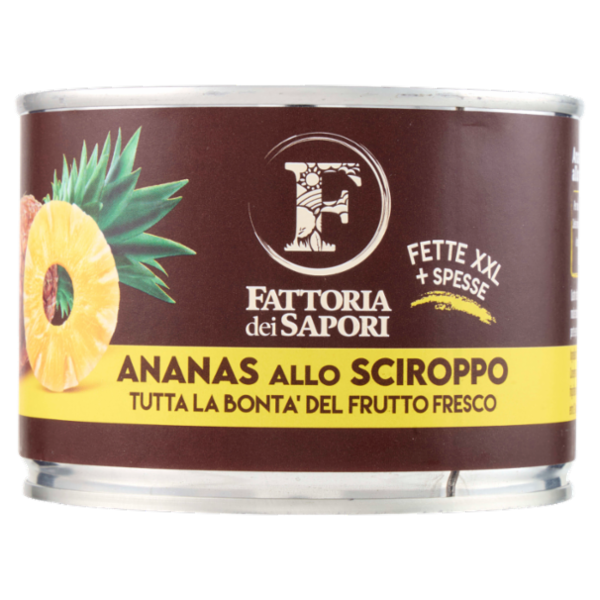 Fattoria dei Sapori Ananas allo Sciroppo 410 g