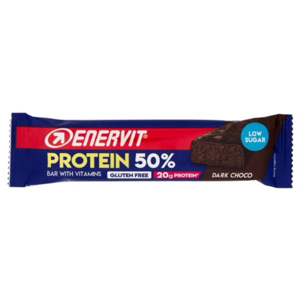 Enervit Protein 50% Bar with Vitamins Dark Choco 40 g