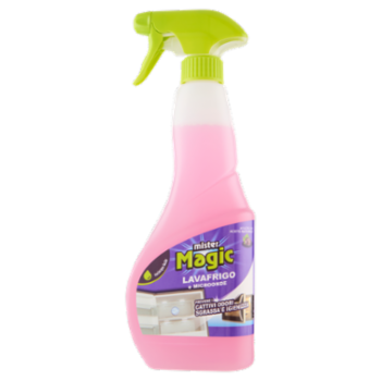 Mister Magic Lavafrigo e Microonde Arricchito Con Aceto Naturale 500 Ml
