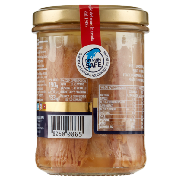 Rizzoli Filetti di Tonno in Olio di Oliva 190 g