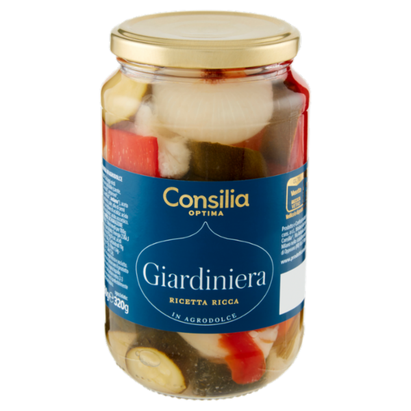 Consilia Optima Giardiniera Ricca in Agrodolce 460 g