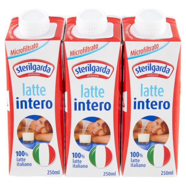 sterilgarda latte intero Microfiltrato 3 x 250 ml