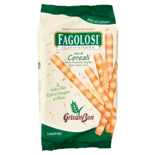 GrissinBon Fagolosi mix di Cereali 2 x 125 g