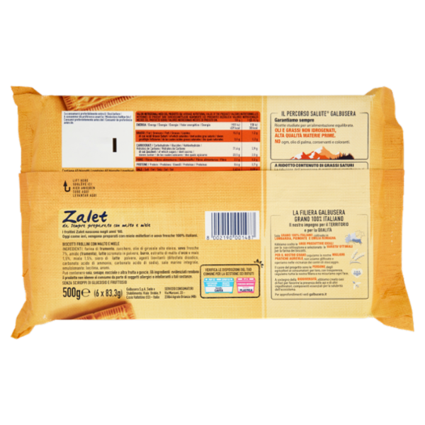 Galbusera Zalet 6 x 83,3 g