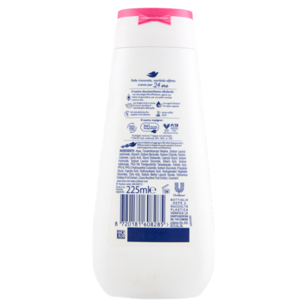 Dove Advanced Care Docciaschiuma rimpolpante dragon fruit & crema di cocco 225 ml