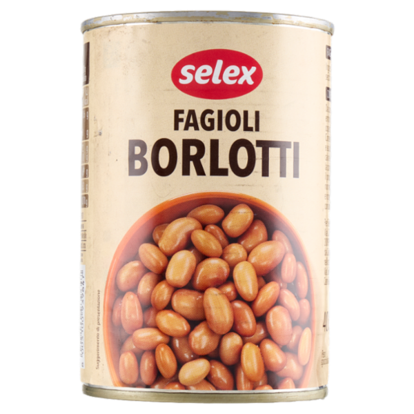 Selex Fagioli Borlotti Lessati 400 g