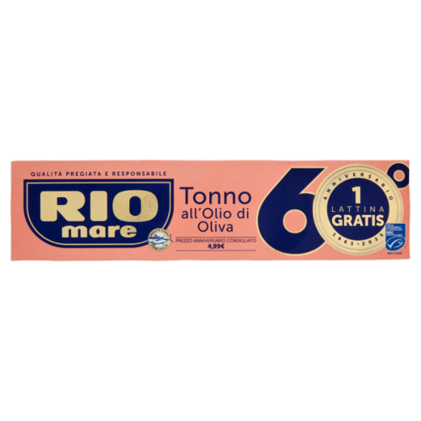 Rio mare Tonno all'Olio di Oliva 4 x 80 g