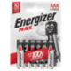 Energizer Max AAA Alkaline 6 pz