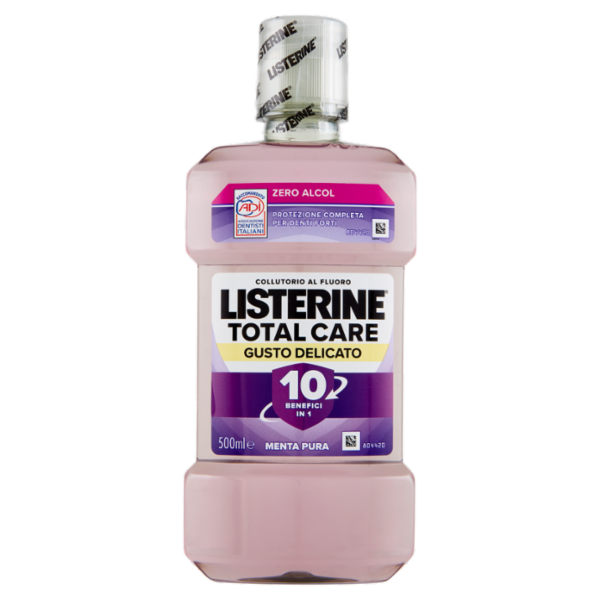 Listerine Total Care Gusto Delicato Zero Alcol 500 ml