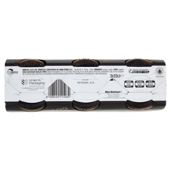 Peroni Gran Riserva Doppio Malto Birra 3 x 33 cl