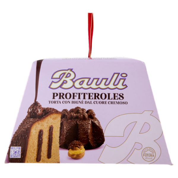 Bauli Profiteroles Torta con Bignè dal Cuore Cremoso 820 g