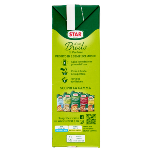 Star il mio Brodo di Verdure 500 ml