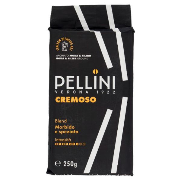 Pellini Cremoso Macinato Moka & Filtro 250 g