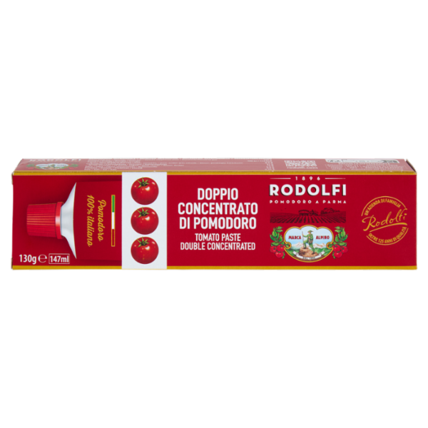 Rodolfi Marca Alpino Doppio Concentrato di Pomodoro 130 g