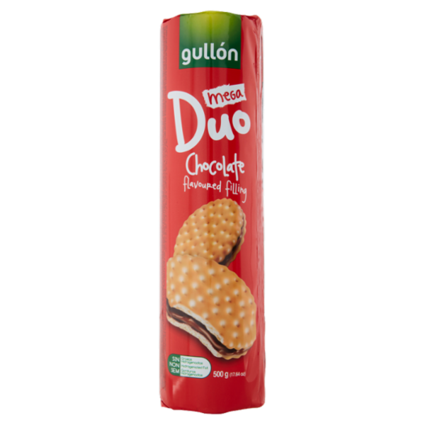Gullón mega Duo Chocolate flavoured filling 500 g